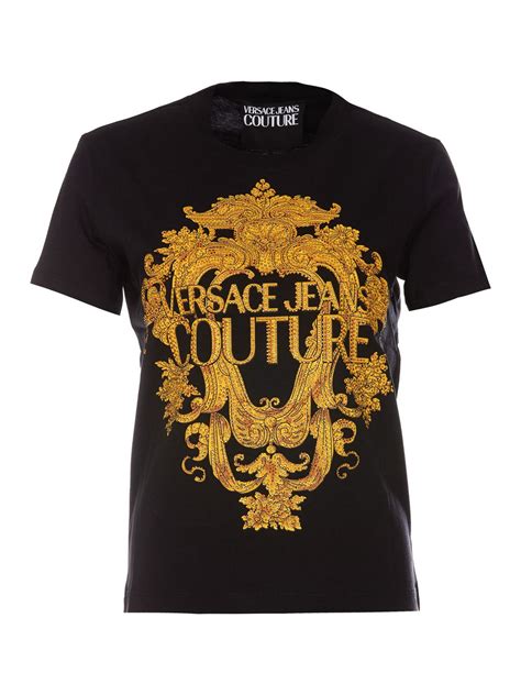 maglietta versace serpente|Versace Jeans Couture Maglietta Logo Crewneck T.